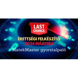 Előrendelés: MatekMaster érettségi felkészítő csomag